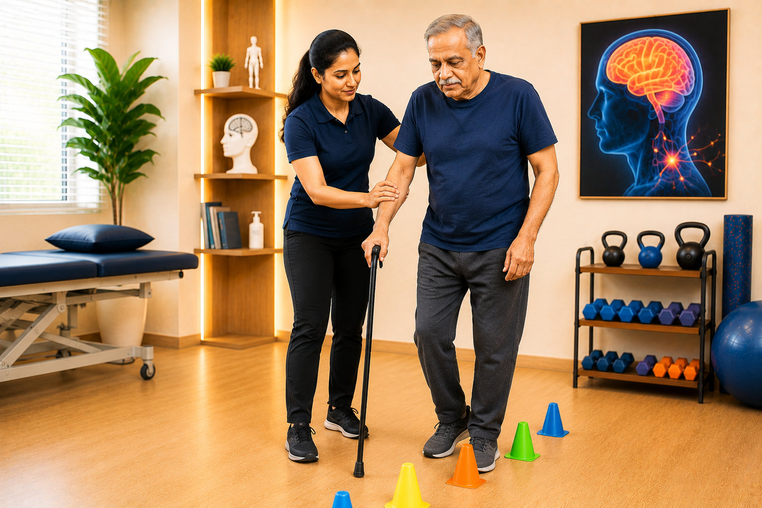 Neurological physiotherapy